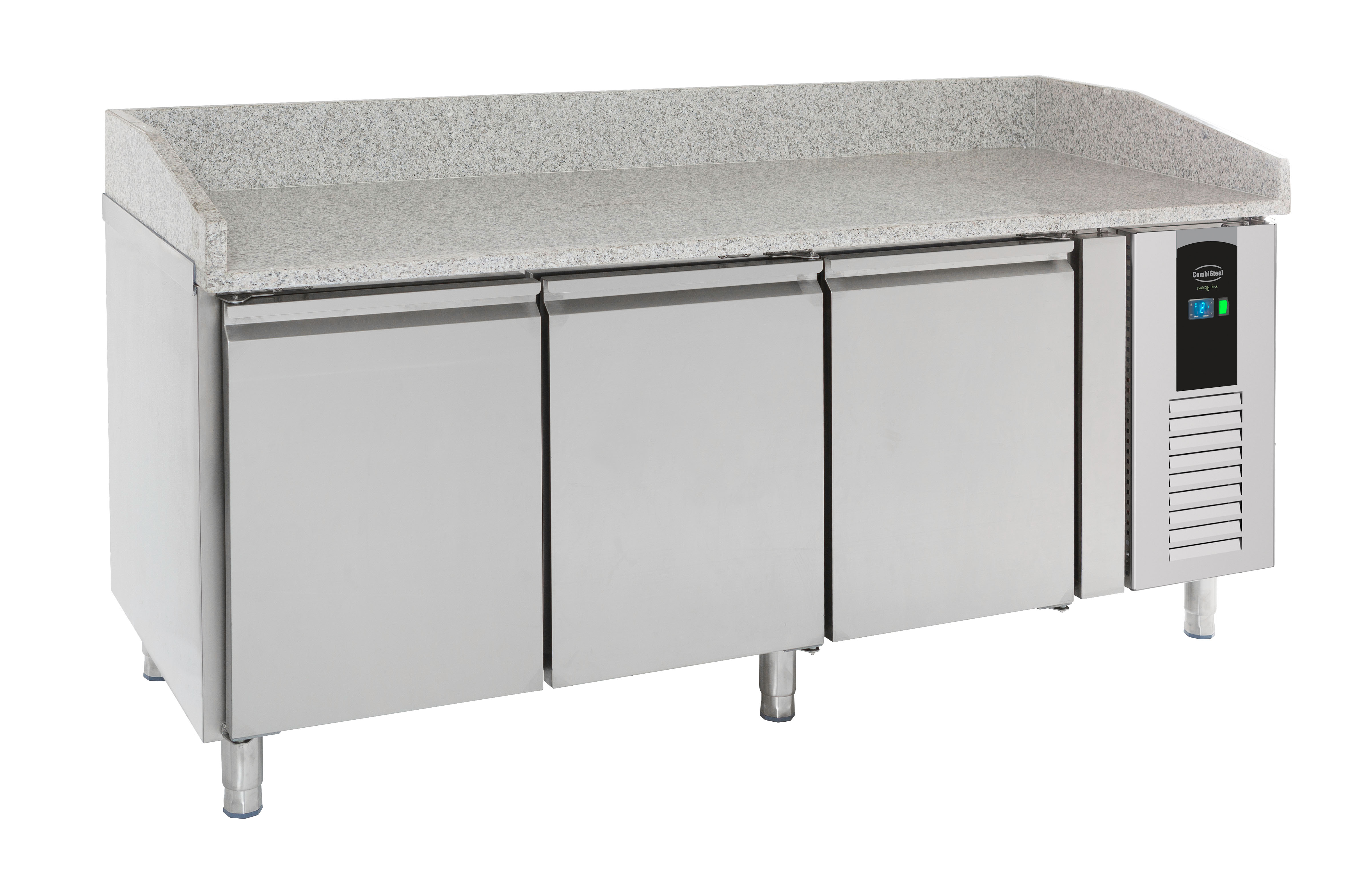 TABLE PRÉP POUR PIZZA 3 PORTES ENERGY LINE COMBISTEEL 7450.5205