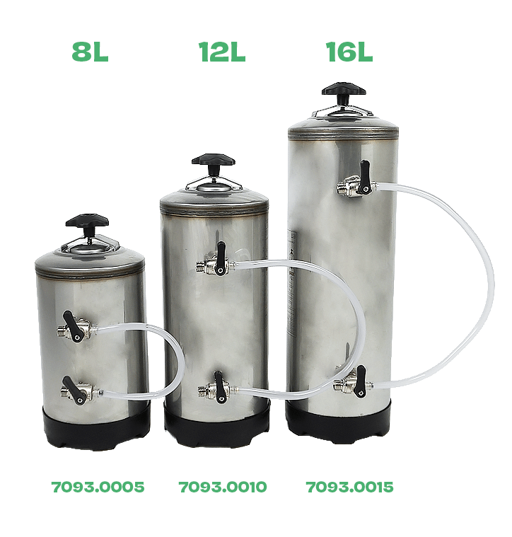 ADOUCISSEUR D'EAU 12 LITRE COMBISTEEL 7093.0010