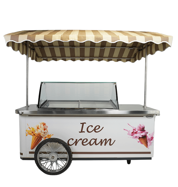 CHARIOT À GLACE RHODOS 9X5 LTR COMBISTEEL 7472.0170