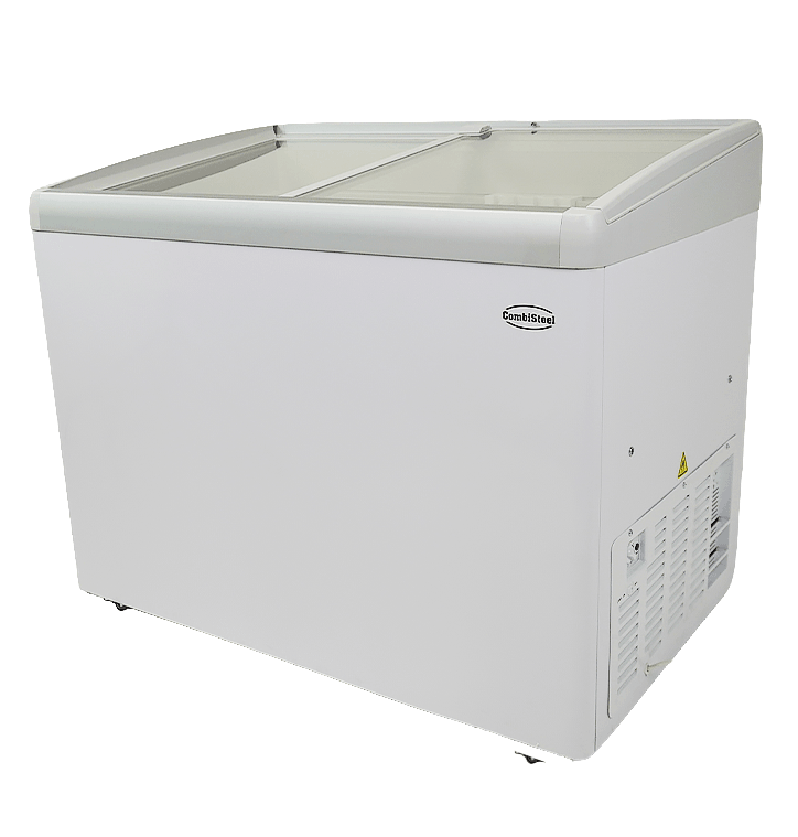 CONGÉLATEUR BAHUT COUVERCLE EN VERRE LOTTE 336L COMBISTEEL 7086.0030