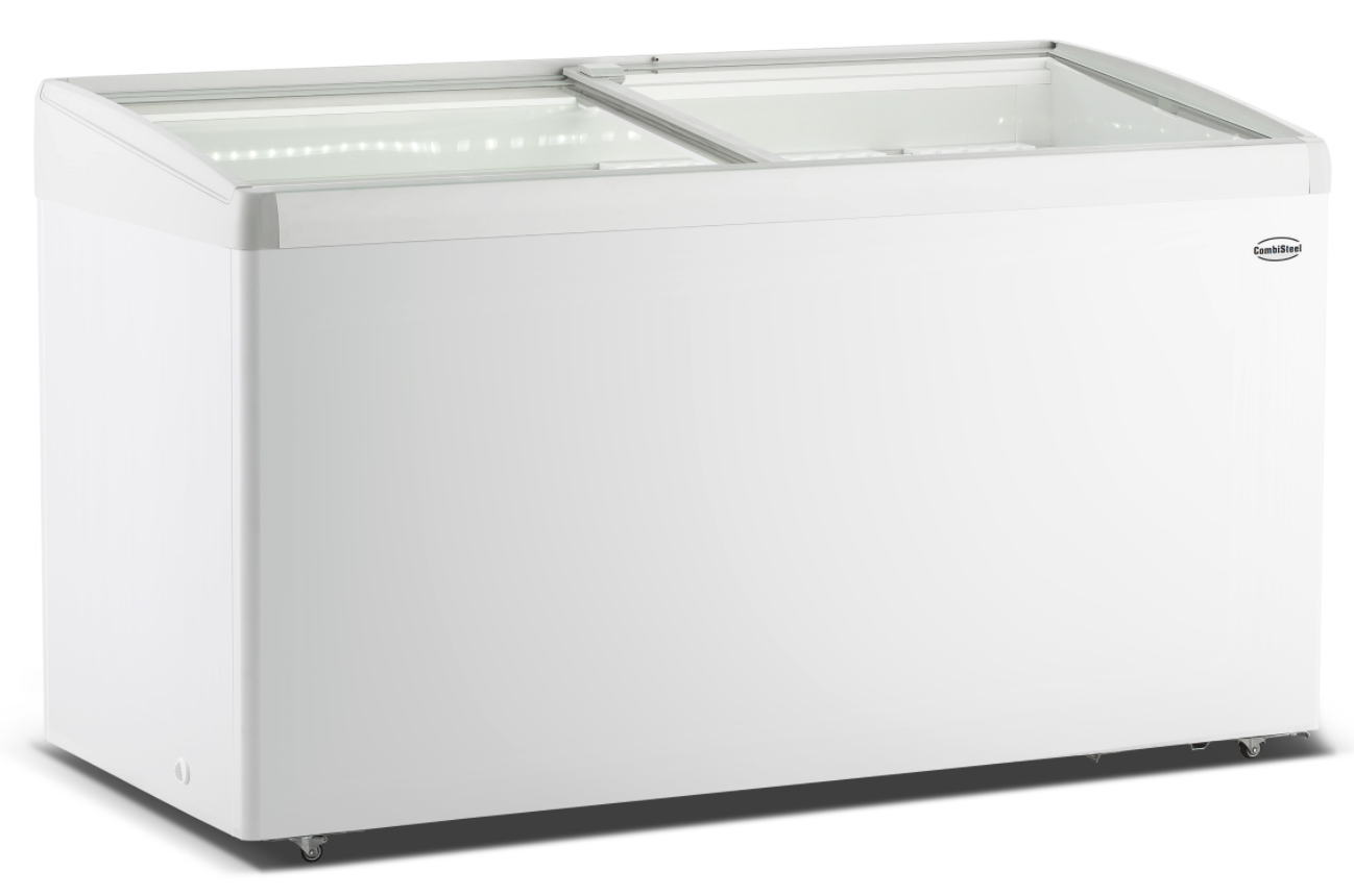 CONGÉLATEUR BAHUT COUVERCLE EN VERRE LOTTE-456 COMBISTEEL 7086.0040