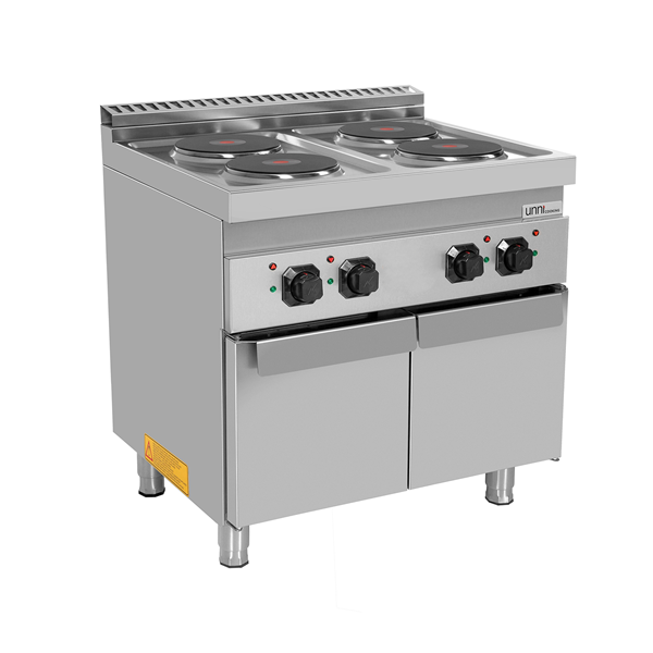 Cuisinière 700 | Cuisinière électrique avec portes 4 PL – E70C20-K