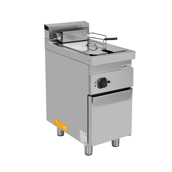 Friteuse électrique 700 W | 1 x 16 L – 1 x 14,2 kW (Haute puissance) - E70DF10K