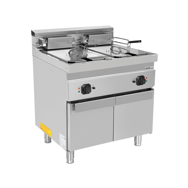 Friteuse électrique 700 L | 2 x 16 L – 2 x 14,2 kW (Haute puissance) - E70DF20K
