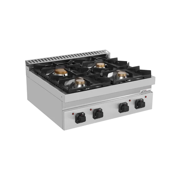 Cuisinière à gaz Ranges 700 | 28,5 kW | 4 brûleurs | G70C20B