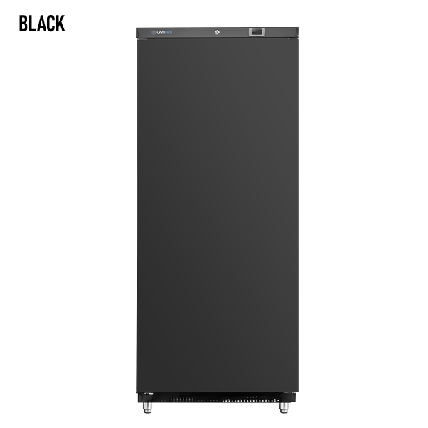 Réfrigérateur - 1 porte | Compartiment congélateur NOIR | 600 L | -18 °C à -23 °C | Refroidissement statique