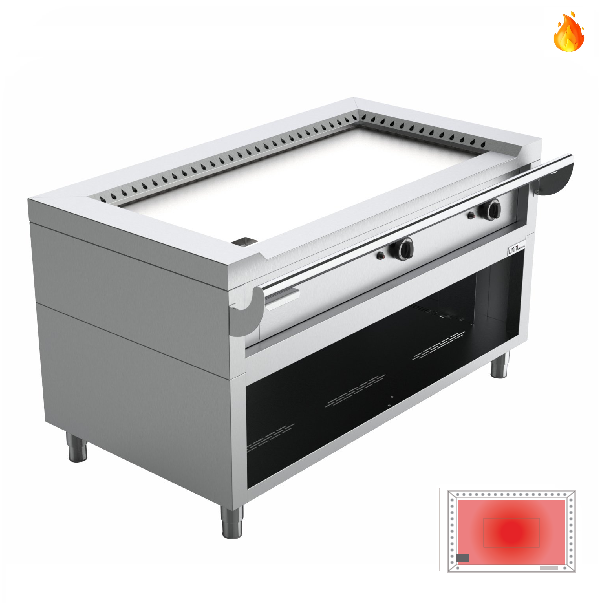 Teppanyaki | Plaque Teppanyaki | Gaz | 18,4 kW | GAZ