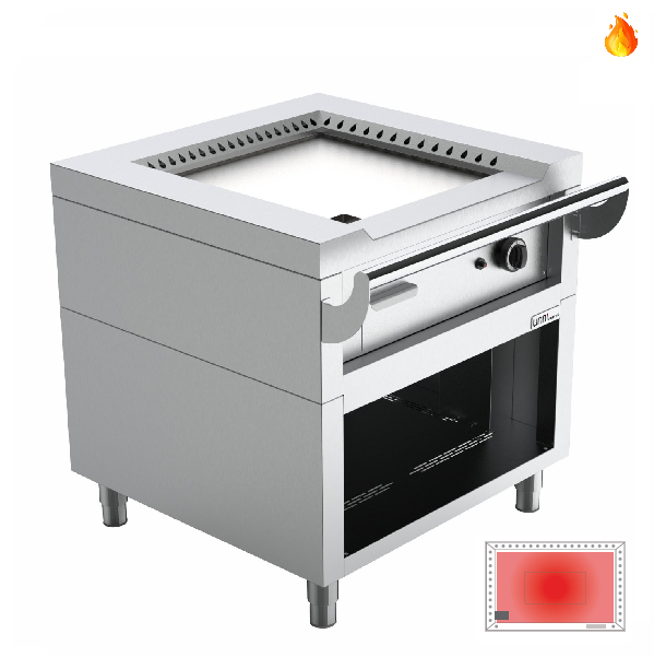 Teppanyaki | Plaque Teppanyaki | Gaz | 9,2 kW | GAZ