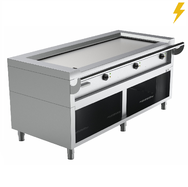 Teppanyaki | Plaque de cuisson Teppanyaki | électrique | 13,5 kW | 400 V
