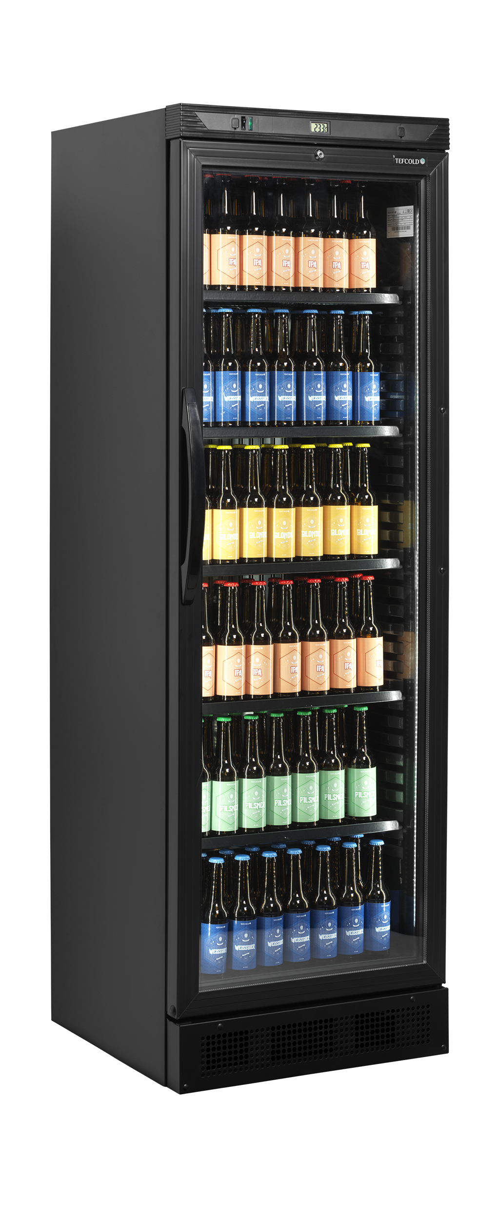 Réfrigérateur à boissons noir TEFCOLD-CEV425 BLACK