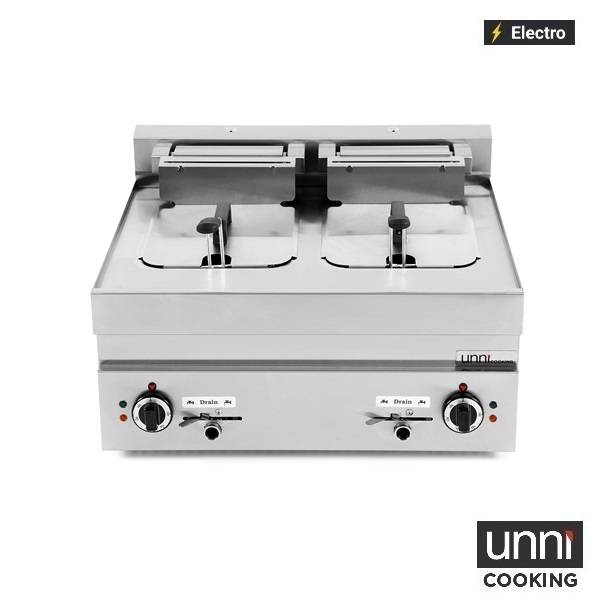 Friteuses | Friteuse électrique 2 x 10 L