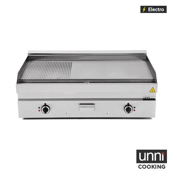 Plaques de cuisson électriques | Grille électrique rainurée 1/3 – E65GP30B-G