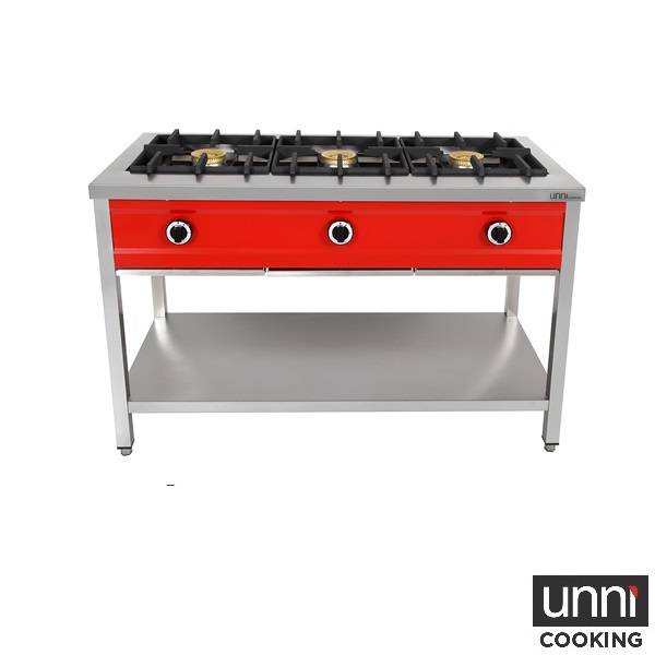 Cuisinières à gaz pour pancakes | Pancake – 3 x 8 kW – PNK-3