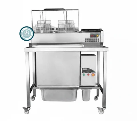 TABLE  A PANER  AVEC REFROIDISSEUR MAKFRY PAN202-C