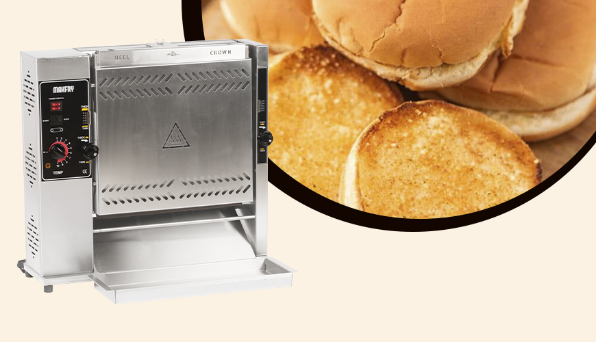 GRILLE-PAIN VERTICAL MAKFRY EKM-40