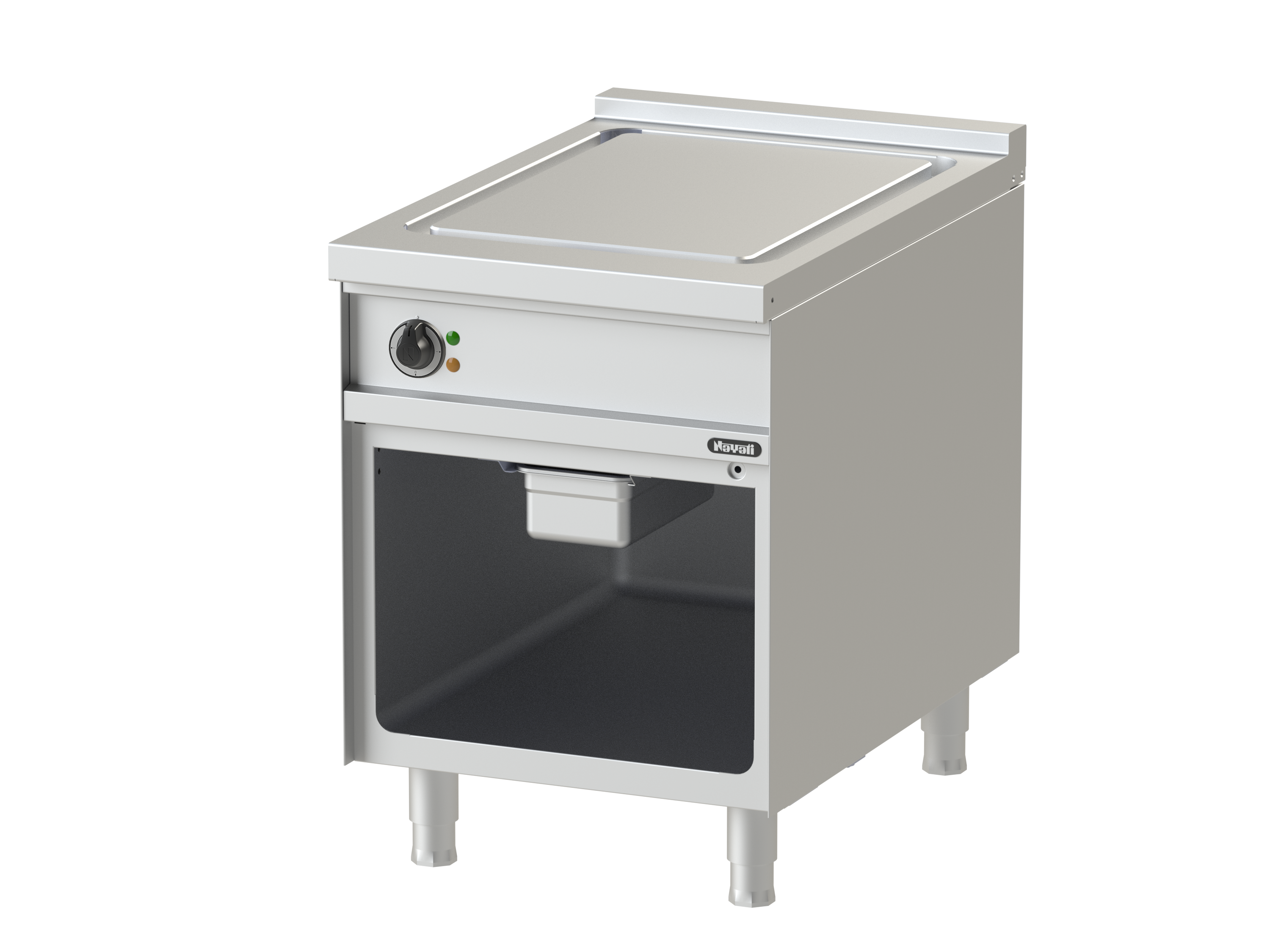 FRY TOP ELECT PLAQUE RAINUREE - 1 ZONE - 8.5 KW - SERIE 900