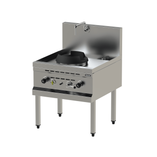WOK GAZ SERIE 750 - 1 BRULEUR - 1 X 33 KW