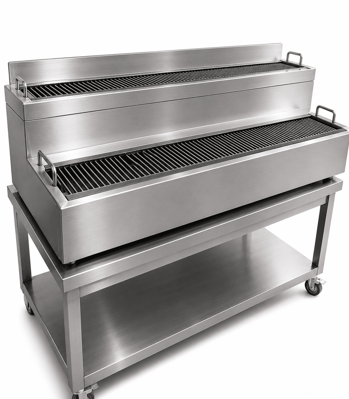Barbecue professionnel spécial brochettes – 2 niveaux de cuisson BBKB-180