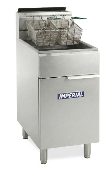 Friteuses gaz à chauffe indirecte 41 Litres IMPERIAL IFS-75-OP