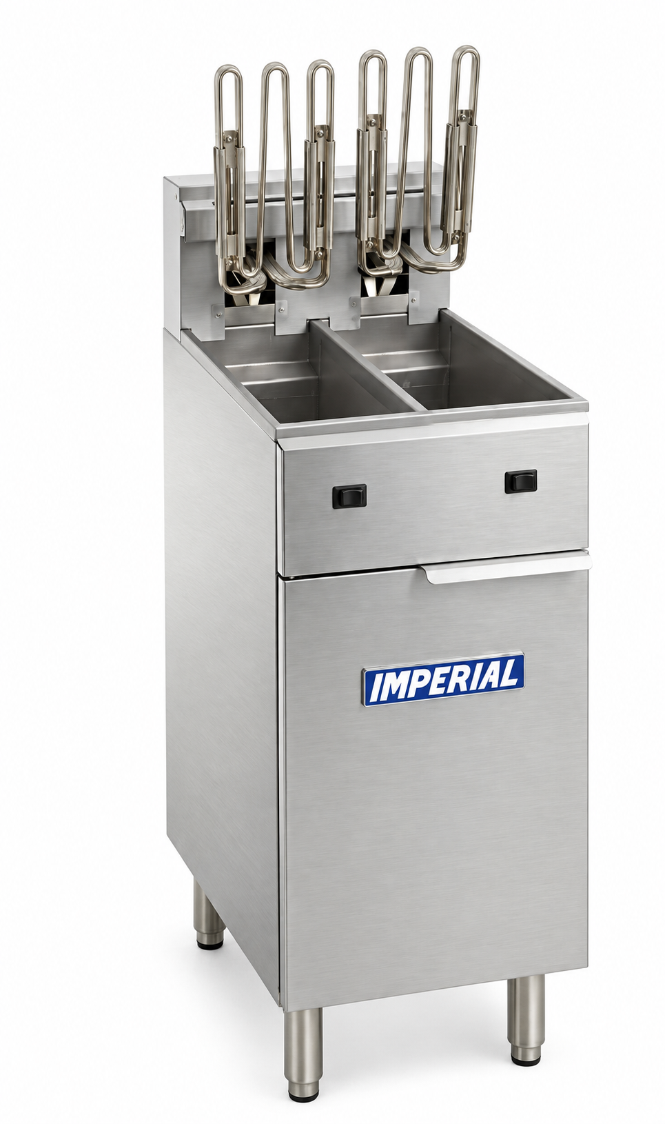 Friteuse électrique 2 x 14 Litres avec resistances relevables IMPERIAL IFS-2525-E-LOE