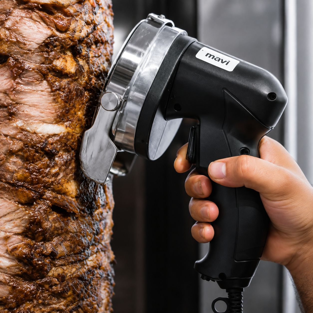 Couteau professionnel à Döner Kebab – Ø 120 mm MAVI