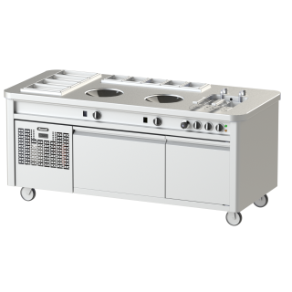 GOURMET STATION ELECT - DOUBLE WOK INDUCTION