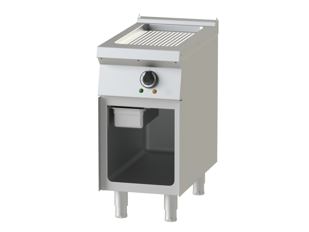 FRY TOP ELECT PLAQUE RAINUREE - 1 ZONE - 5.2 KW - SERIE 750