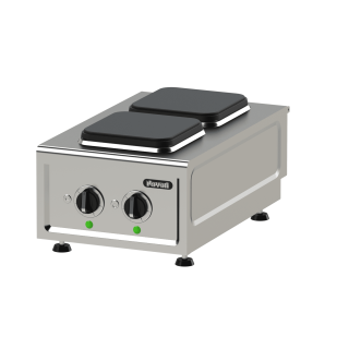 PLAQUE ELECTRIQUE - SERIE 600 - 2 ZONES - 2 X 2.6 KW